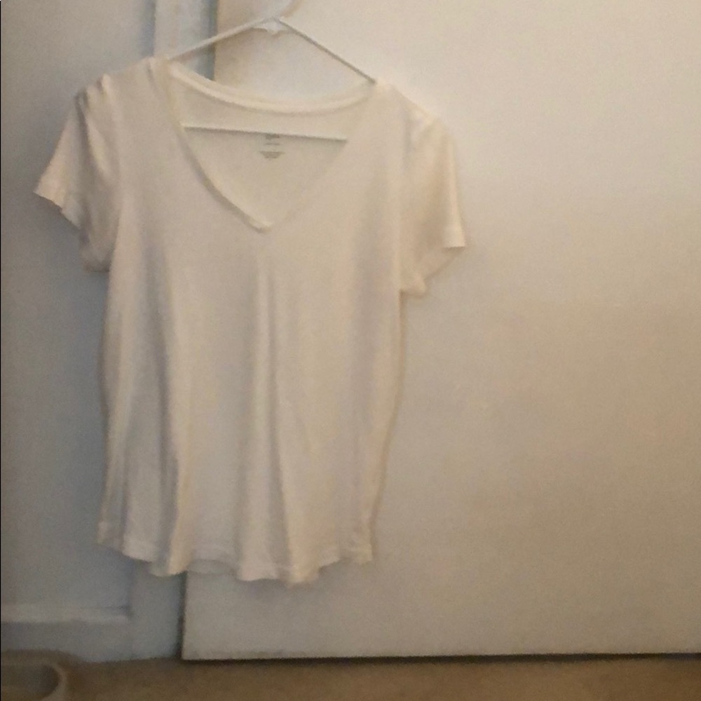 J. Jill short-sleeve, V-neck, Perfect Pima shirt